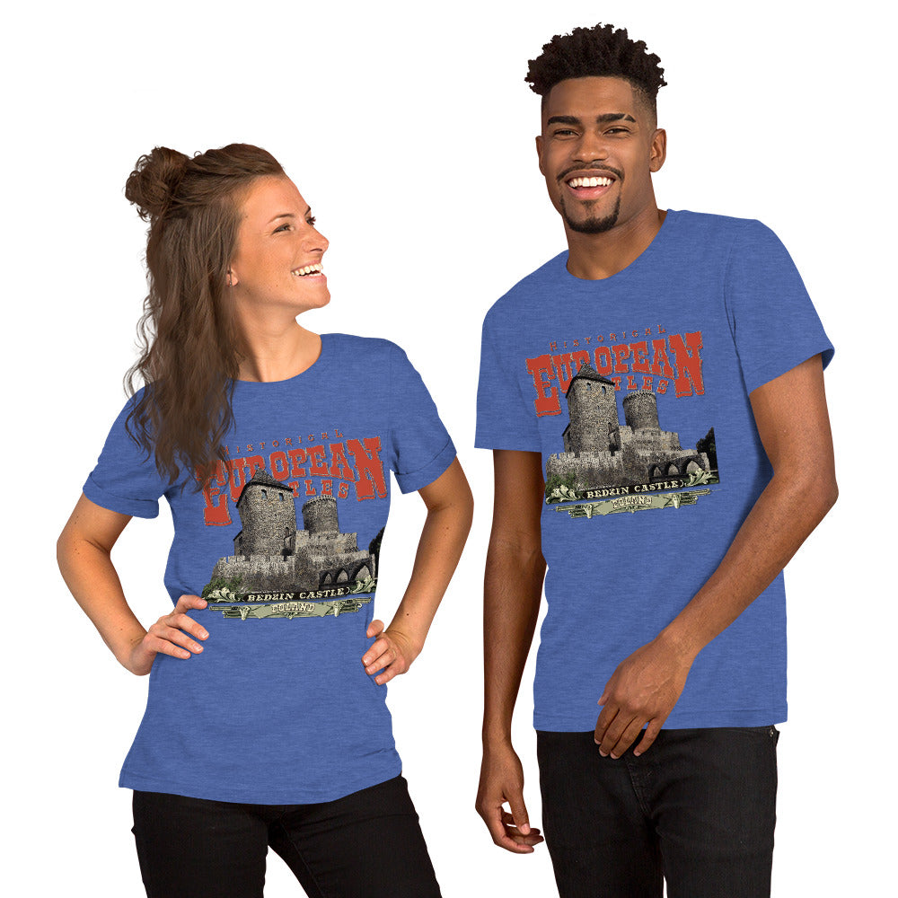 Bedzin zamek Polskie Zamki T-shirt,