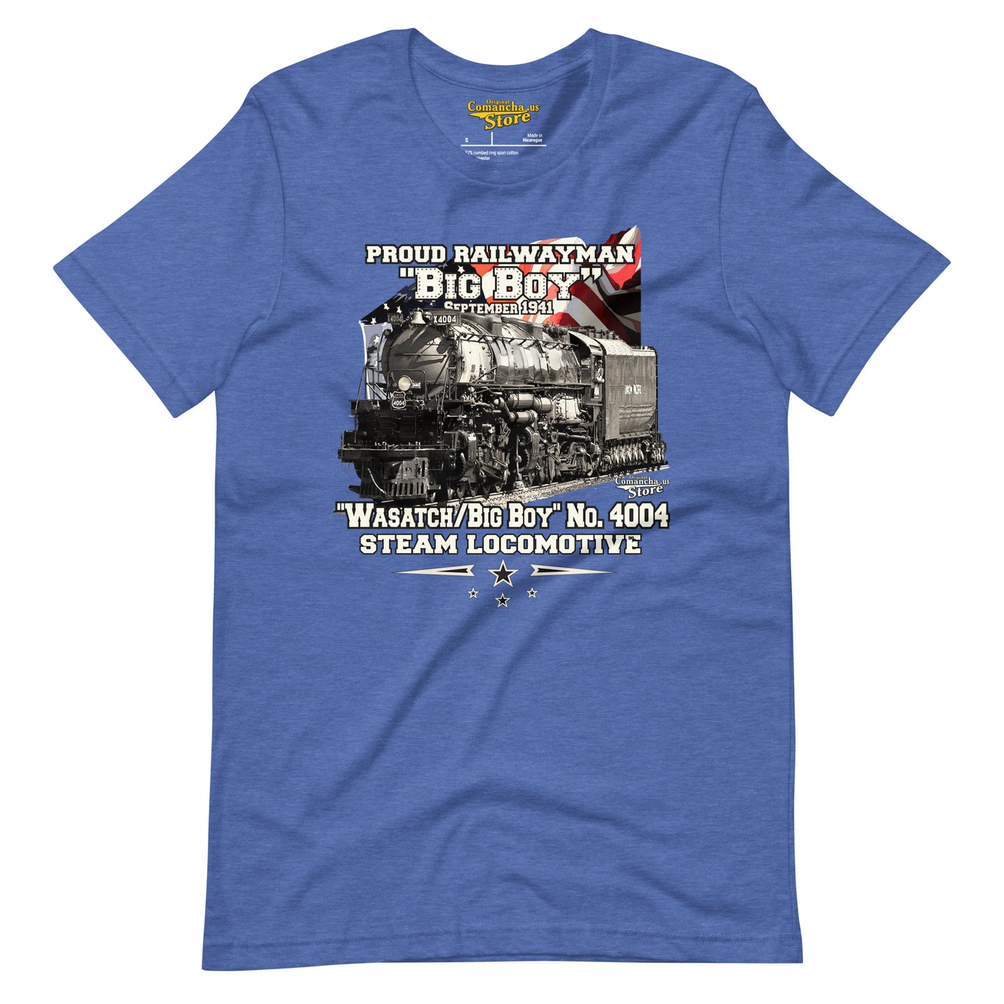 Big Boy 4004 Locomotive Unisex t-shirt