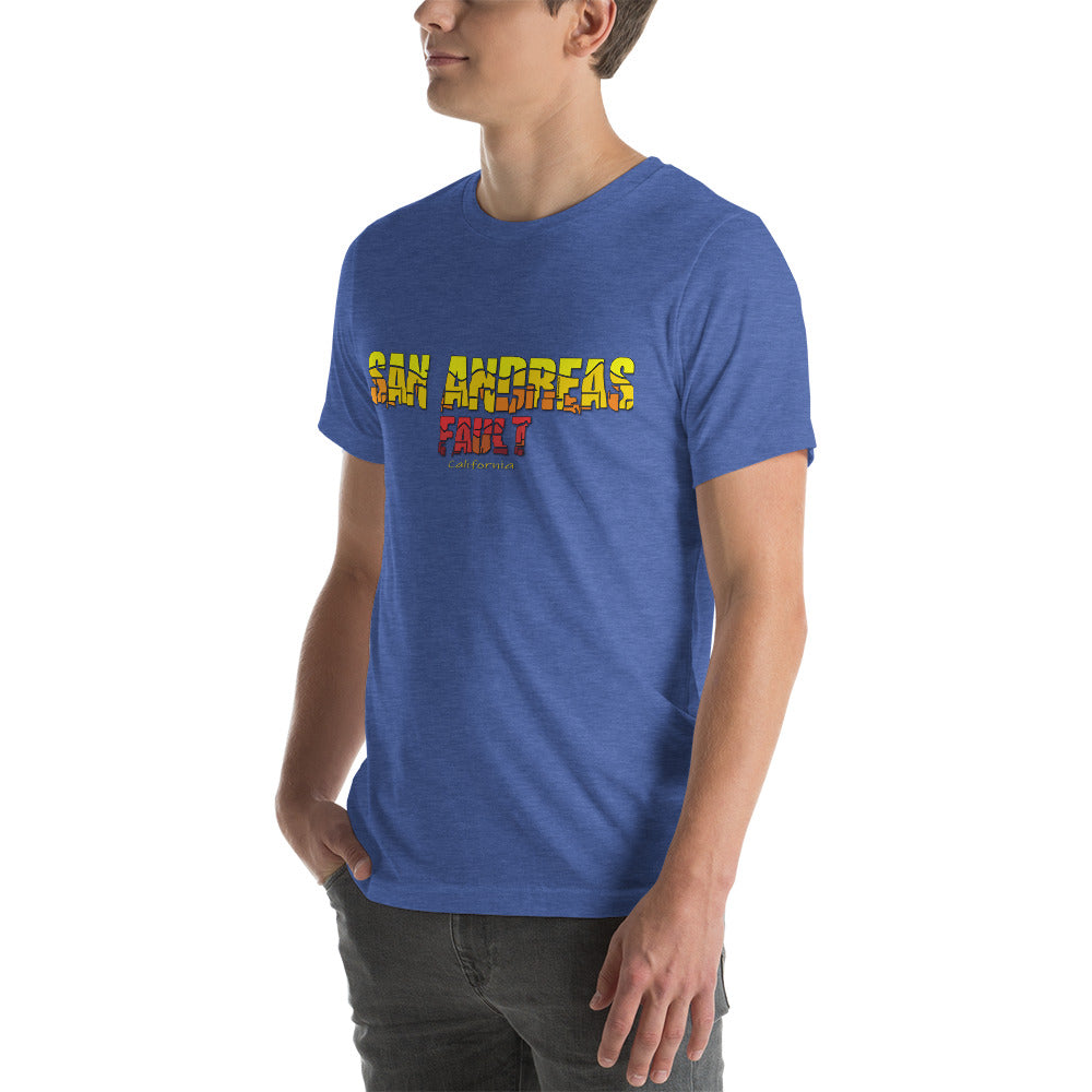 SAN ANDREAS FAULT California T-shirt