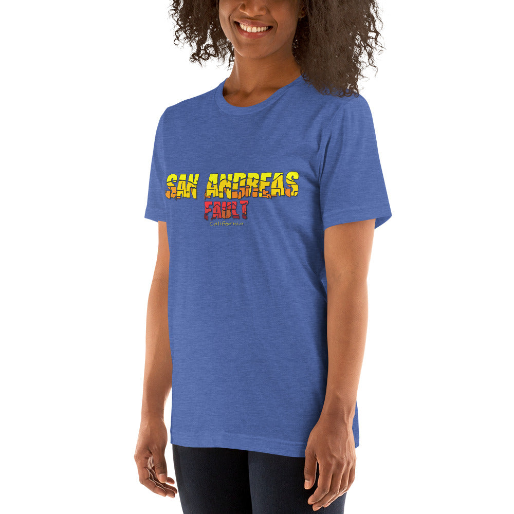 SAN ANDREAS FAULT California T-shirt