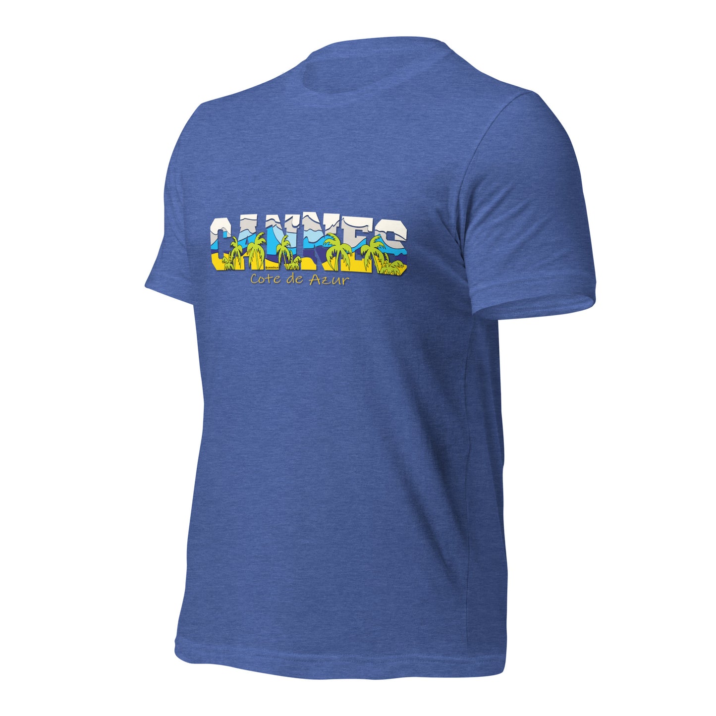 CANNES tee,CANNES France tee, Cote de azur tee, Comancha Graphics,CANNES Cote de Azur France T-shirt,