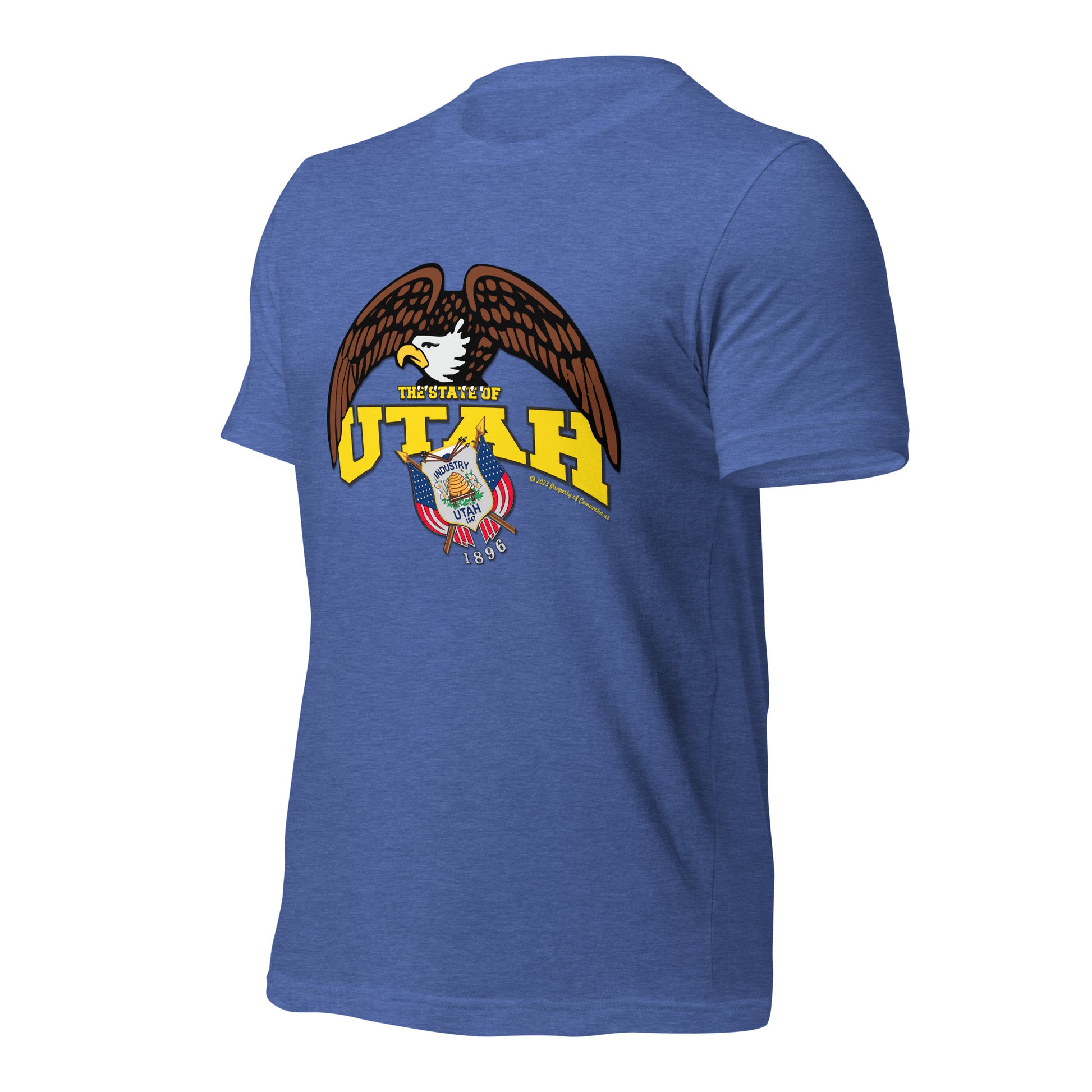 Utah state t-shirt,The State Of Utah t-shirt, Comancha Graphics tee,Utah t-shirt, Comancha Graphics,