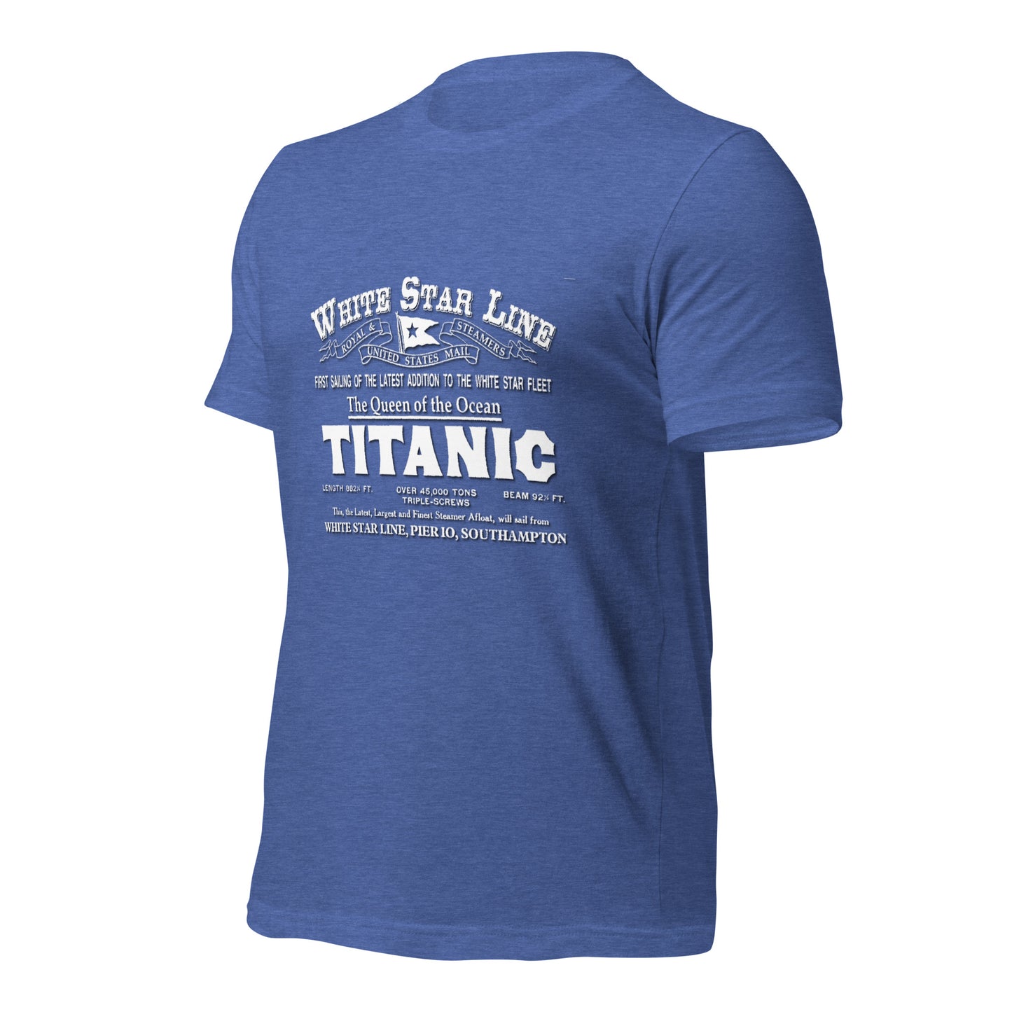 WHITE STAR LINE- Titanic Unisex t-shirt