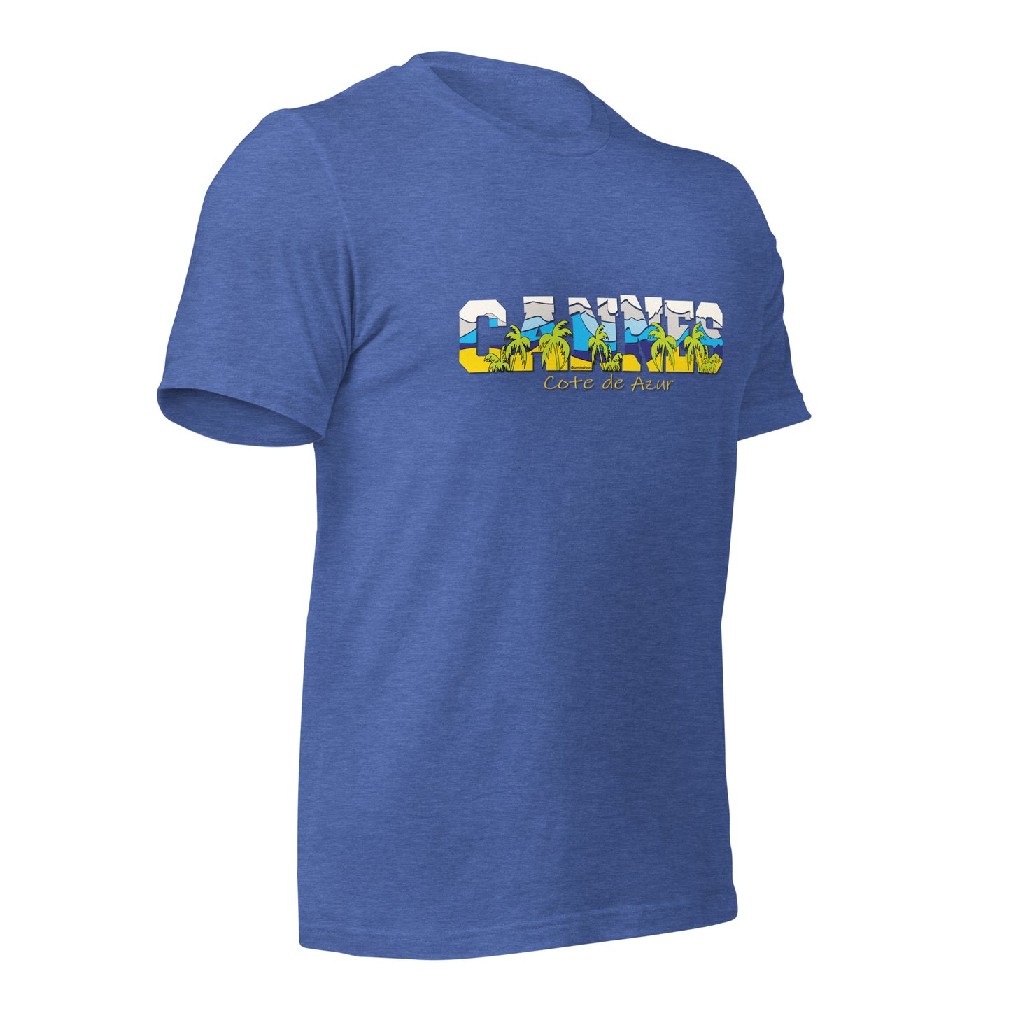 CANNES tee,CANNES France tee, Cote de azur tee, Comancha Graphics,CANNES Cote de Azur France T-shirt,