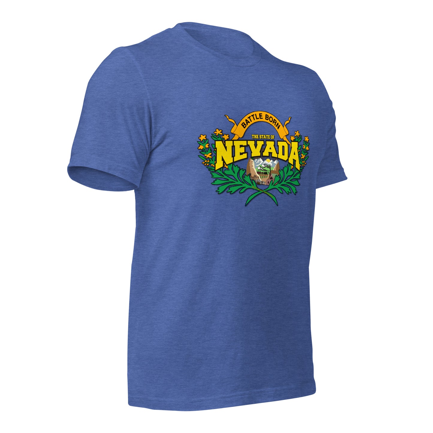 Nevada State tee,State Nevada t-shirt, Comancha Graphics tee,The State Of Nevada t-shirt, Comancha Graphics,