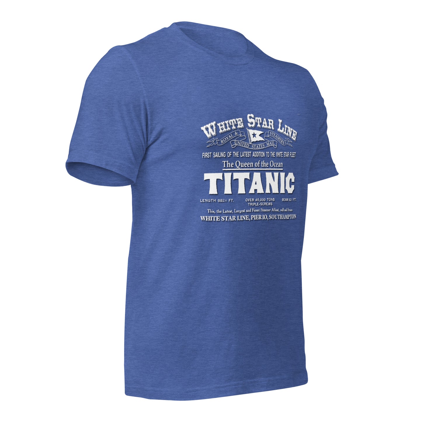 WHITE STAR LINE- Titanic Unisex t-shirt