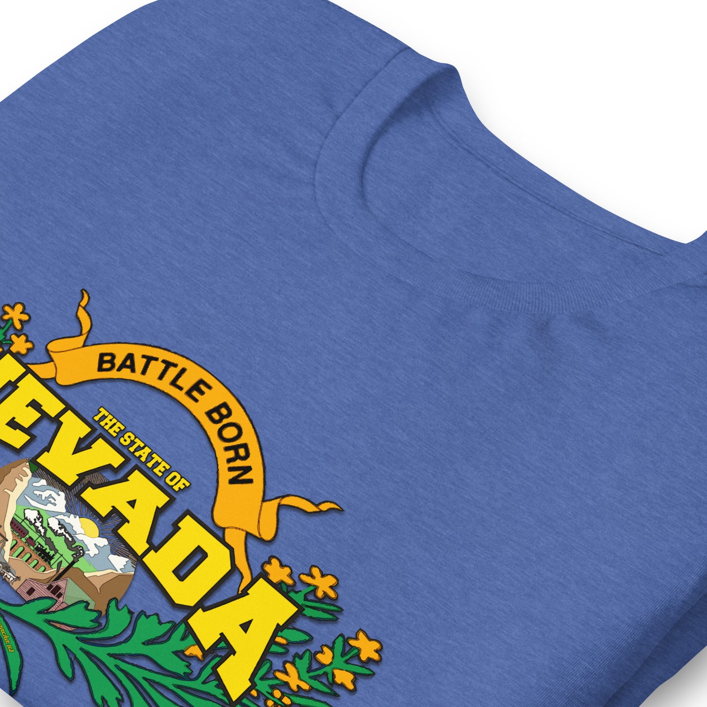 Nevada State tee,State Nevada t-shirt, Comancha Graphics tee,The State Of Nevada t-shirt, Comancha Graphics,