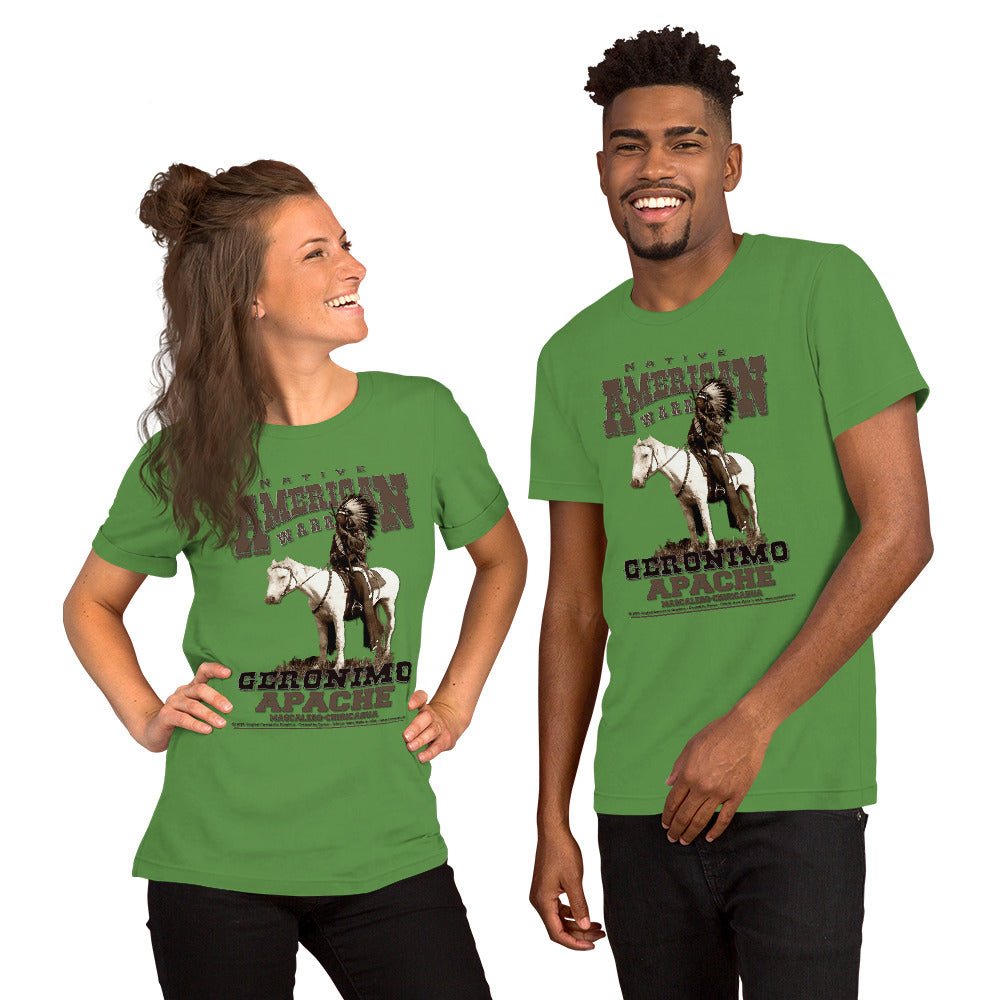 T-shirts with native Indians, T-shirts with Indian tribes, Comancha T-shirts store,