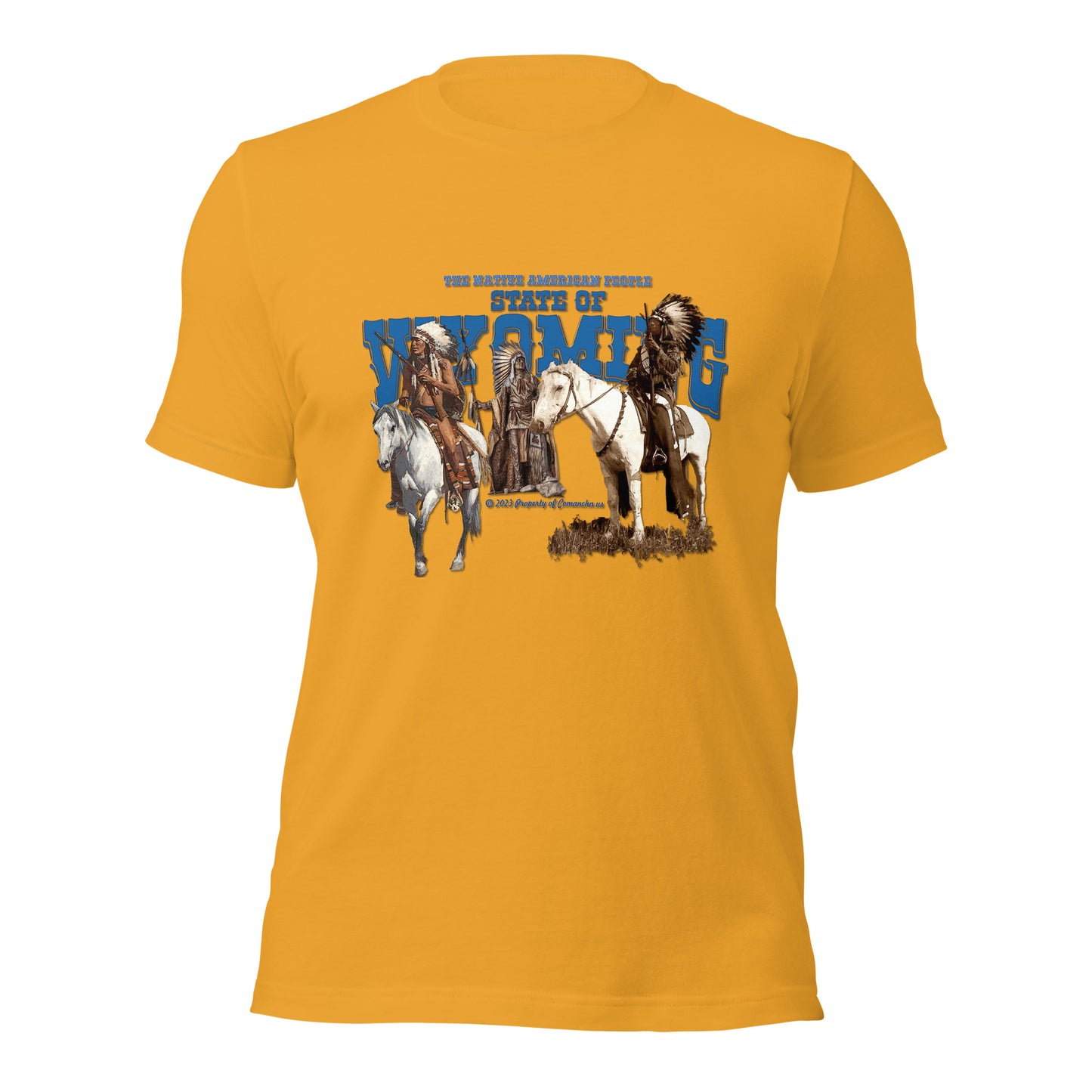 Wyoming state tee,Wyoming State USA t-shirt, Comancha Graphics tee,Wyoming State USA t-shirt, Comancha Graphics,