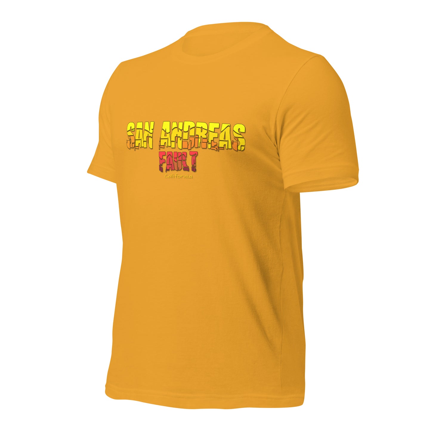 SAN ANDREAS FAULT California T-shirt