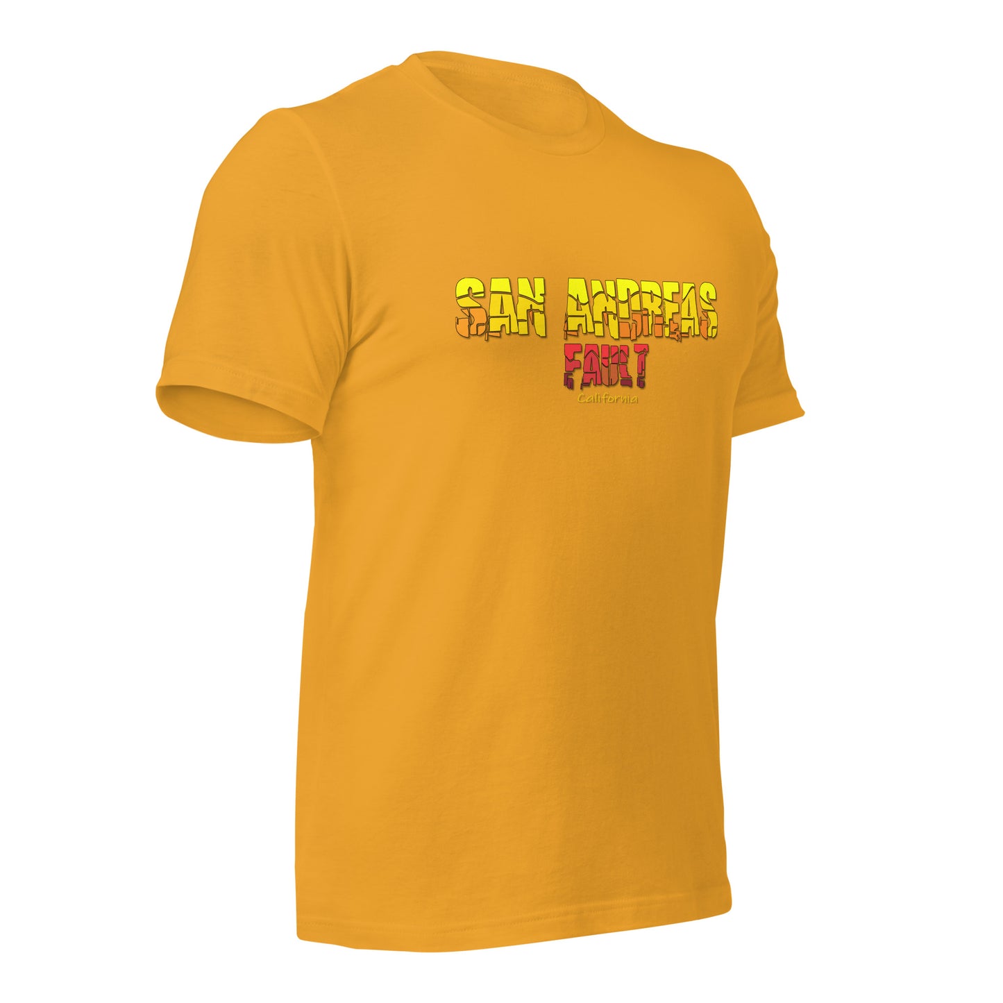 SAN ANDREAS FAULT California T-shirt