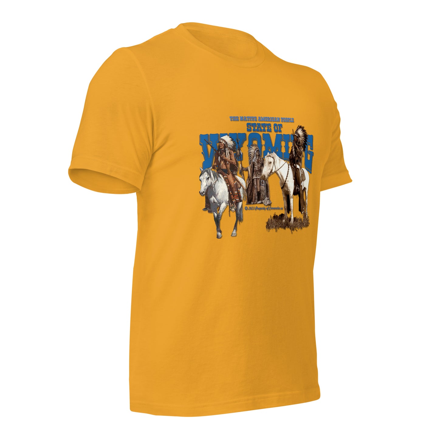 Wyoming state tee,Wyoming State USA t-shirt, Comancha Graphics tee,Wyoming State USA t-shirt, Comancha Graphics,