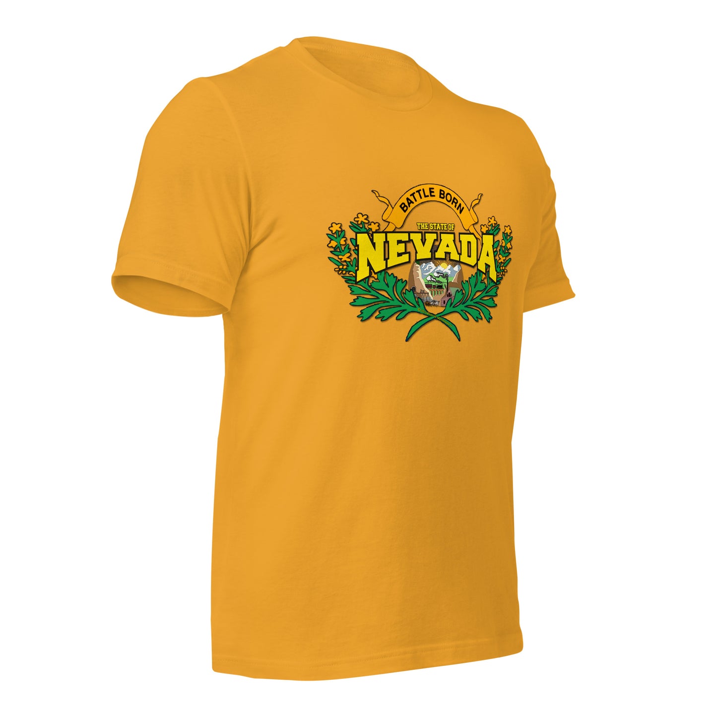 Nevada State tee,State Nevada t-shirt, Comancha Graphics tee,The State Of Nevada t-shirt, Comancha Graphics,