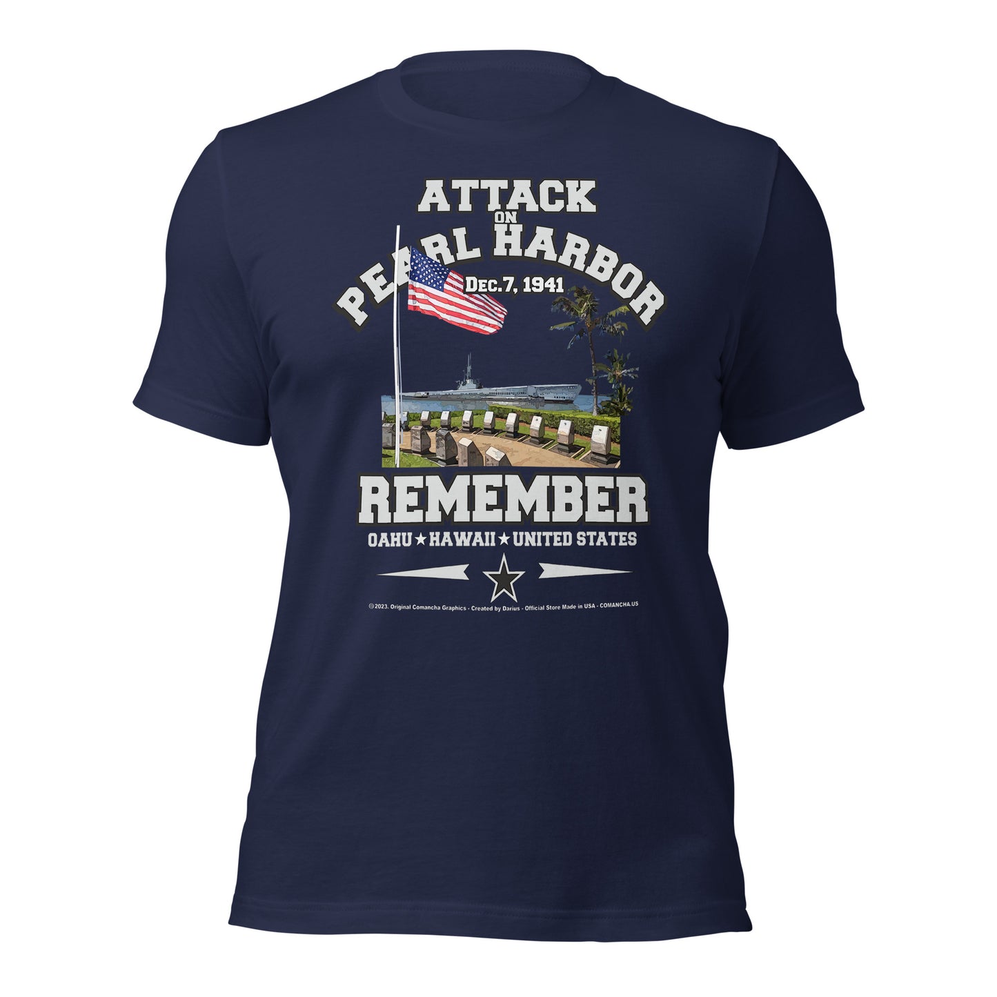 REMEMBER PEARL HARBOR - 1941 tee, ATTACK ON PEARL HARBOR - 1941 tee, Pearl harbor tee, Remember Pearl Harbor tee,