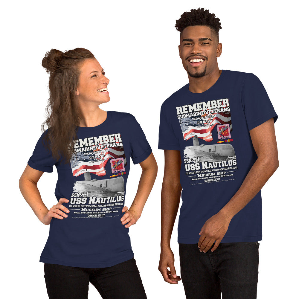 US Navy Submarine tee, USS NAUTILUS SSN-571 t-shirt, US Navy Submarine Veterans T-shirt, Navy Submarine tee, Comancha T-shirt Shop,