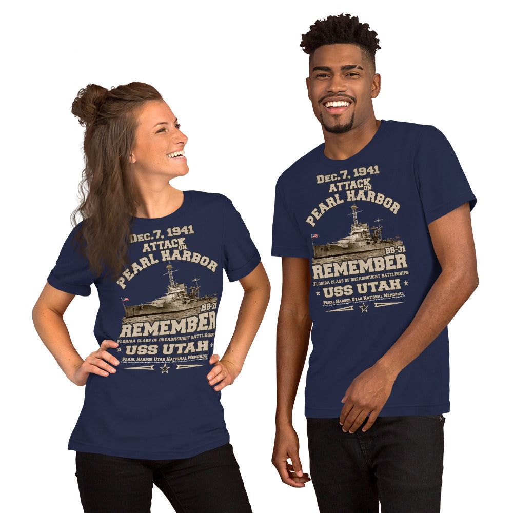 USS UTAH t-shirt, Pearl harbor tee, US Navy t-shirt,USS UTAH veterans tee,US Navy Battleship Veterans T-shirt, USS UTAH BB-31 T-shirt,comancha,