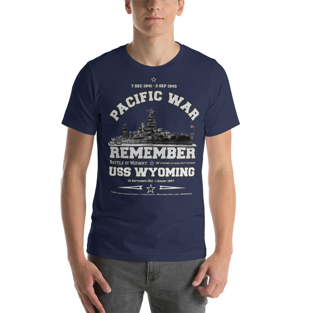USS WYOMING t-shirt,US Navy Veterans t-shirt,Comancha, US Navy Battleship Veterans T-shirt, USS WYOMING BB-32 T-shirt,