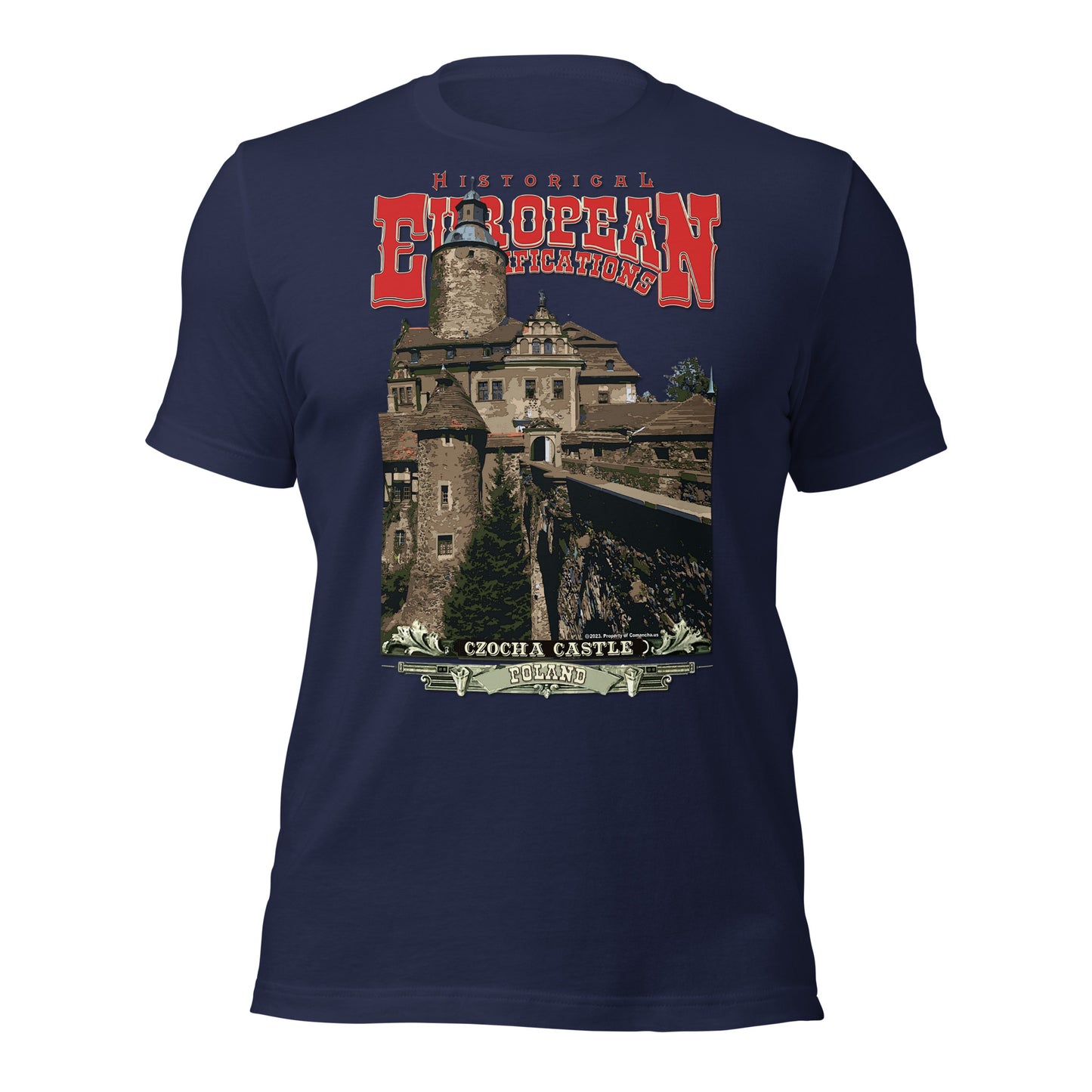 Zamek Czocha koszulka, Polskie zamki T-shirt ,Czocha Castle tee, Polish Castles tee,comancha tshirt,