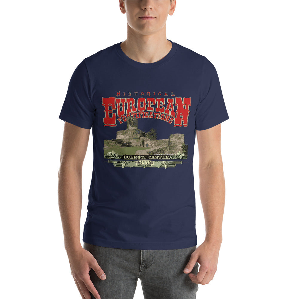 Zamek Bolkow - Polskie zamki T-shirt Bolkow Castle - Polish Castles tee,