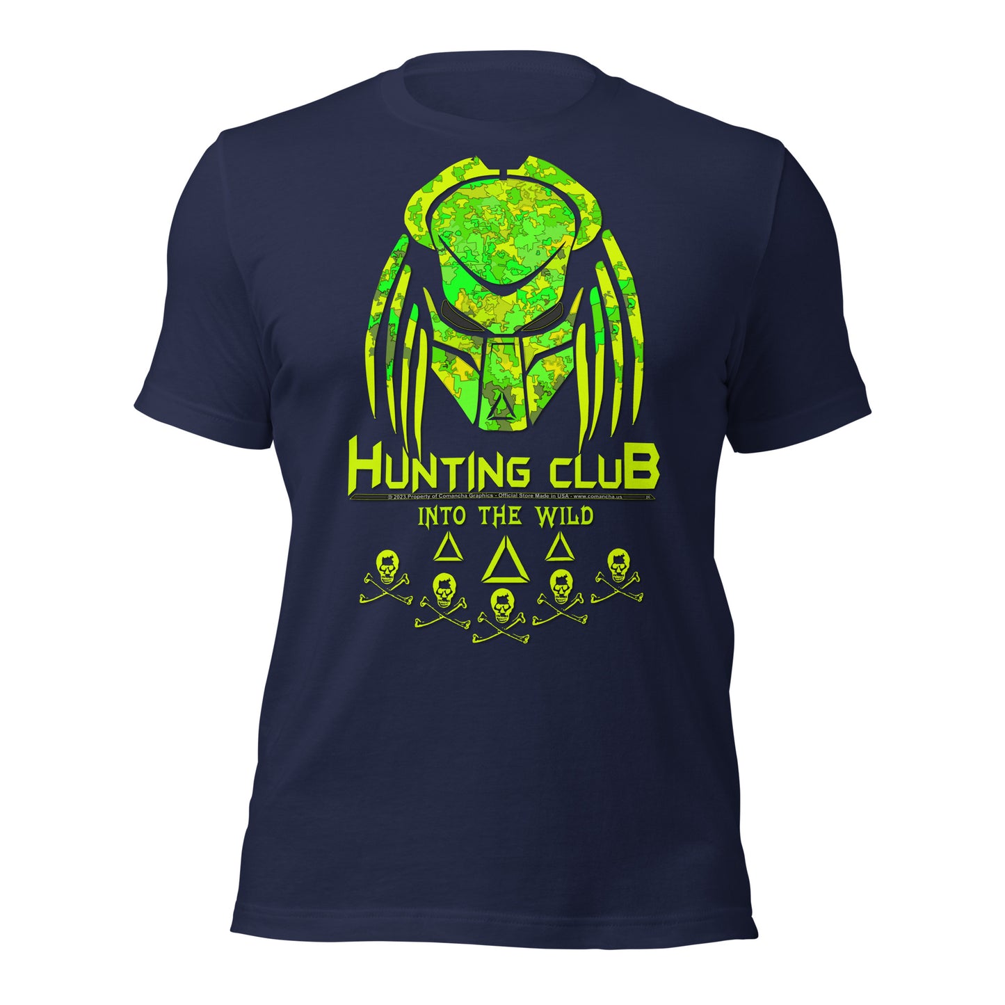 HUNTING CLUB t-shirt, HUNTING CLUB tee,comancha graphics,