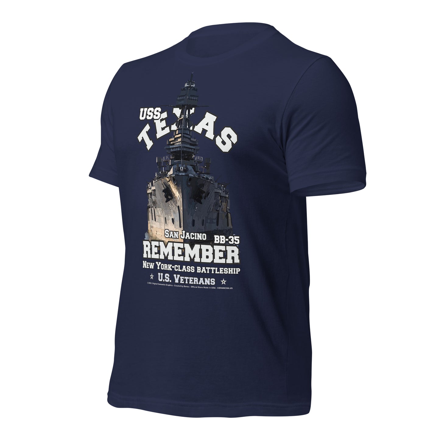 USS TEXAS t-shirt, USS TEXAS veterans tee, USS TEXAS BB-35 US Navy Battleship Veterans T-shirt USS TEXAS BB-35 T-shirt, US navy tees, Comancha Graphics,