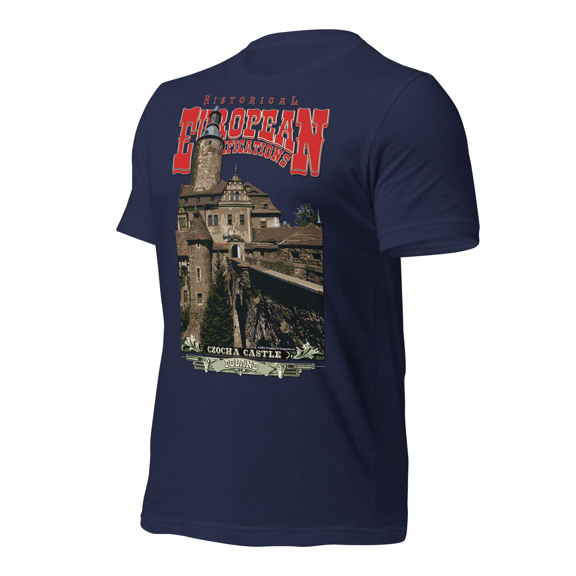 Zamek Czocha koszulka, Polskie zamki T-shirt ,Czocha Castle tee, Polish Castles tee,comancha tshirt,