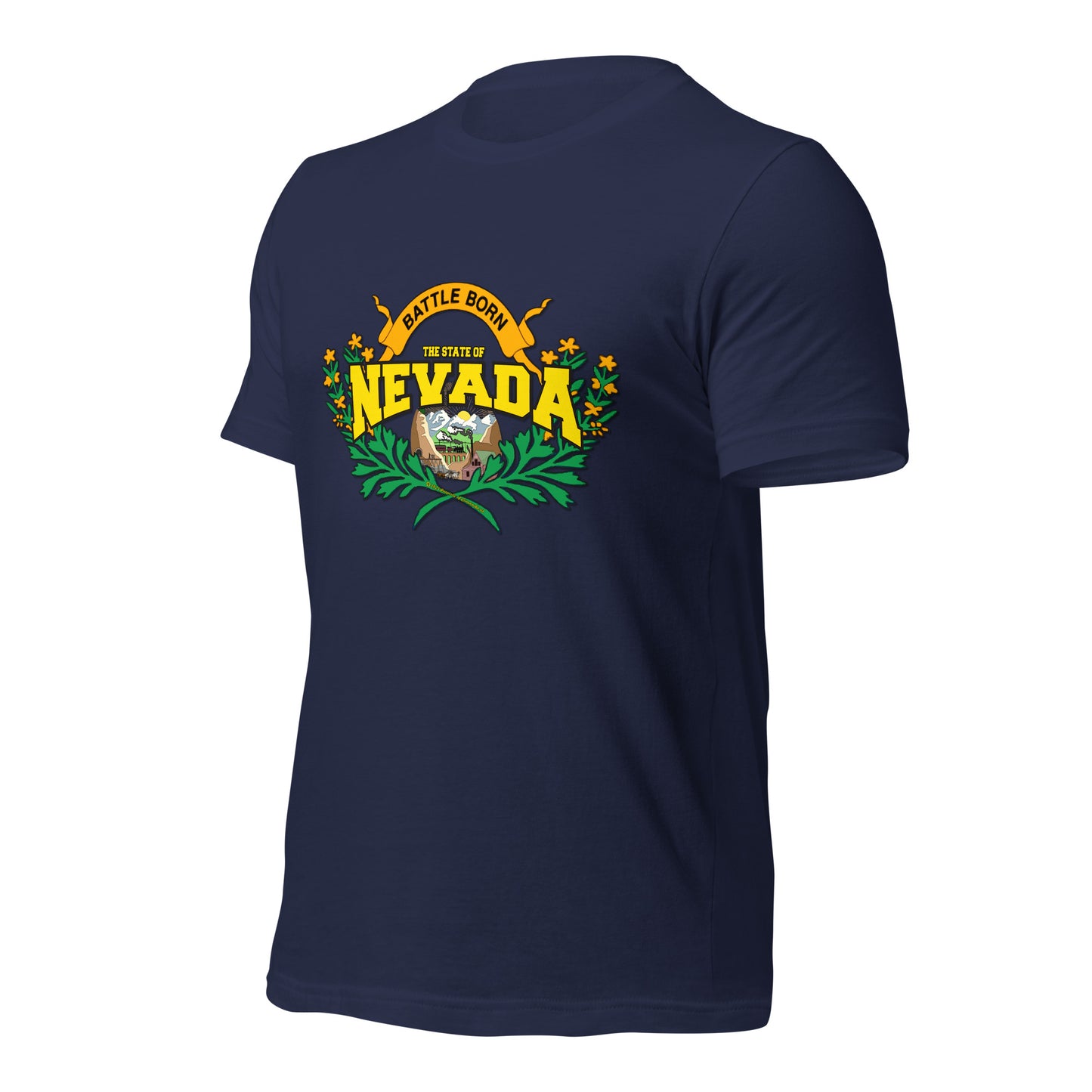 Nevada State tee,State Nevada t-shirt, Comancha Graphics tee,The State Of Nevada t-shirt, Comancha Graphics,