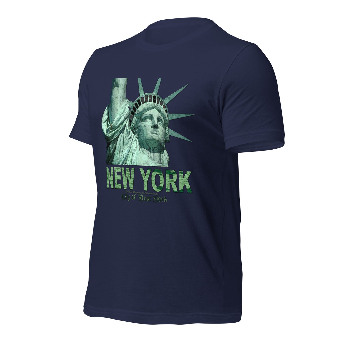 nyc gift tee,liberty gift tee,liberty nyc tee,nyc liberty tee,New York City Liberty T-shirt, Comancha Graphics,New York City Liberty T-shirt, Comancha Graphics tee,