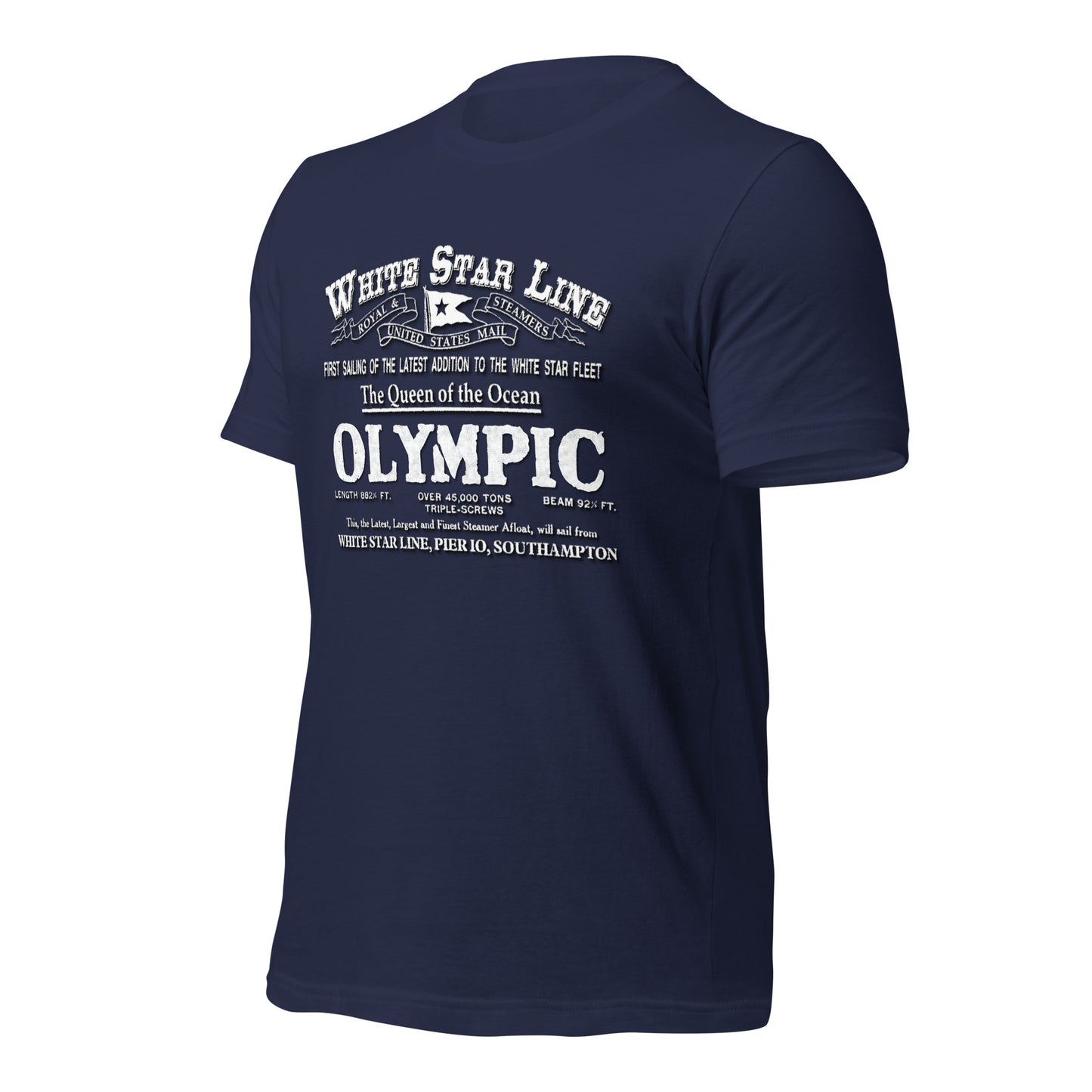 WHITE STAR LINE - Olympic transatlantic t-shirt