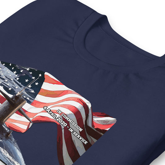 USS DELWARE tee, SSN-791 Submarine Veterans Unisex t-shirt Comancha Store,