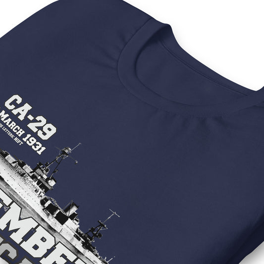 USS CHICAGO tee,USS CHICAGO CA-29 Tee, US Cruiser Veterans T-shirts, Comancha Navy T-shirts,