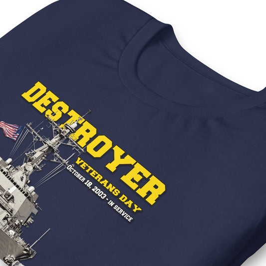 USS CHAFEE tee,USS CHAFEE DDG-90 tee, US Destroyer Ship Veterans T-shirts, Comancha T-shirt,