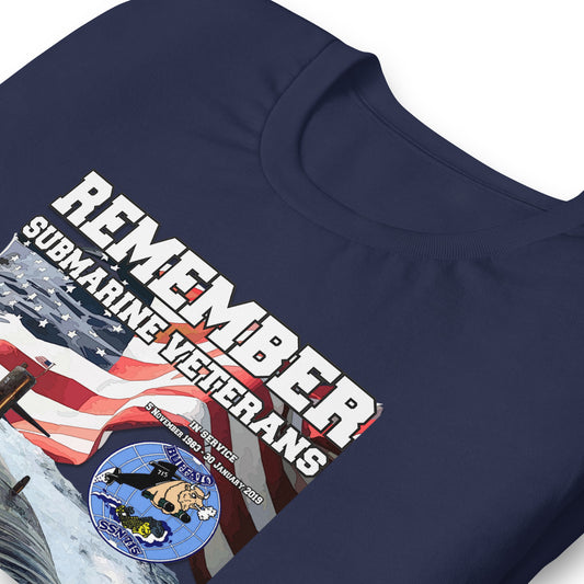 USS BUFFALO t-shirt,USS BUFFALO SSN-715 t-shirt, Submarine Veterans Tee, Comancha Vavy Veterans tees,
