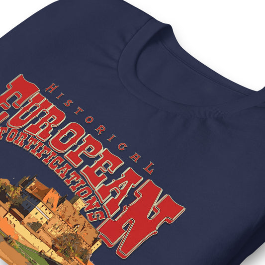 Zamek w Malborku t-shirt, Europejskie fortyfikacje T-shirt, Malbork Castlet-shirt, Polish Castles tee,Comancha T-shirt,