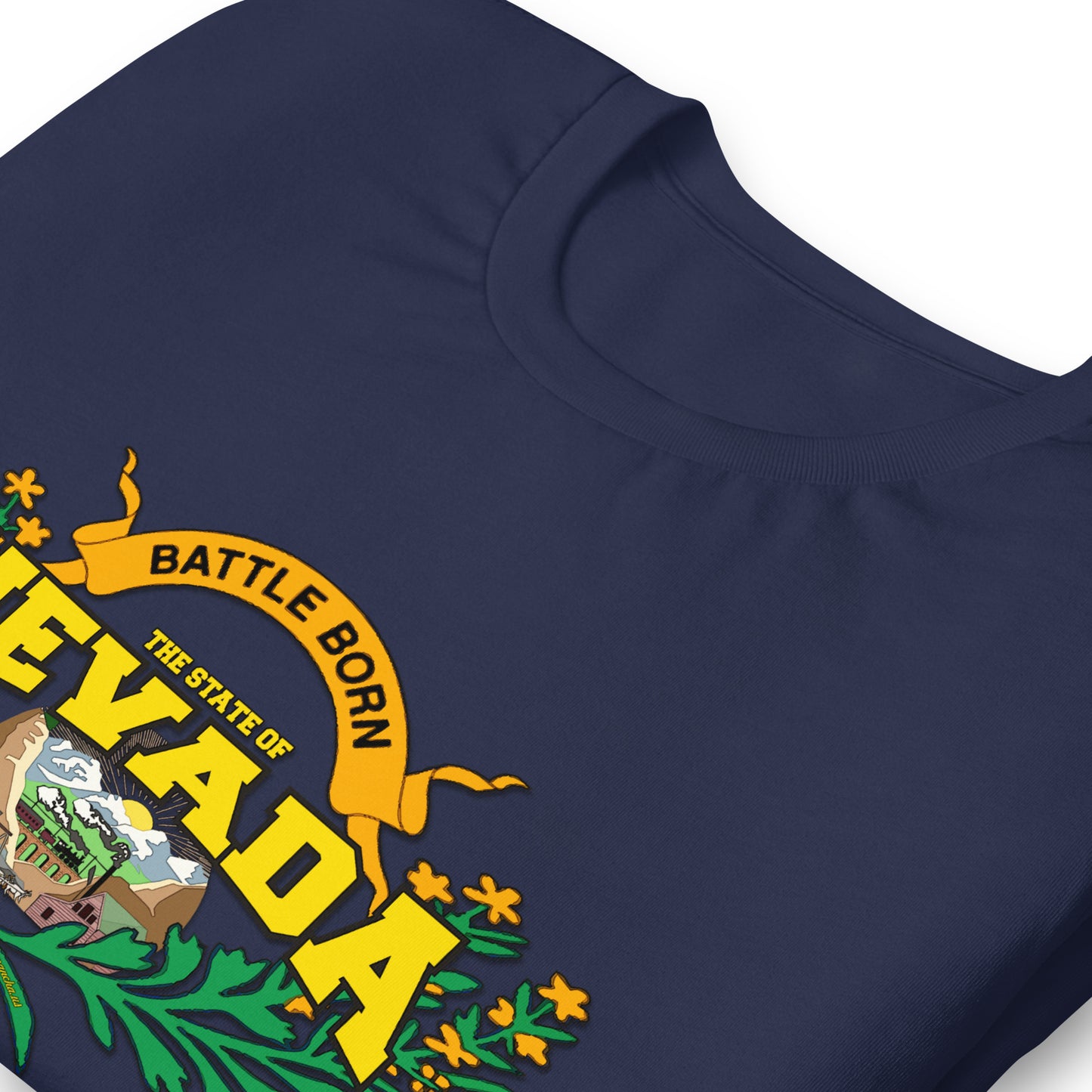 Nevada State tee,State Nevada t-shirt, Comancha Graphics tee,The State Of Nevada t-shirt, Comancha Graphics,