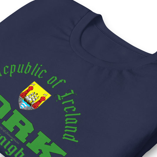 CORK city tee, CORK Ireland T-shirt, CORK Gift tee,CORK Republic of Ireland t-shirt, Comancha Graphics,