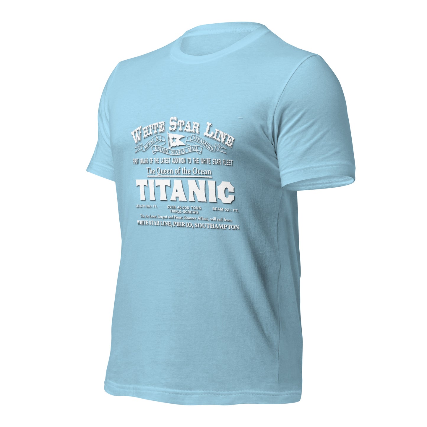 WHITE STAR LINE- Titanic Unisex t-shirt