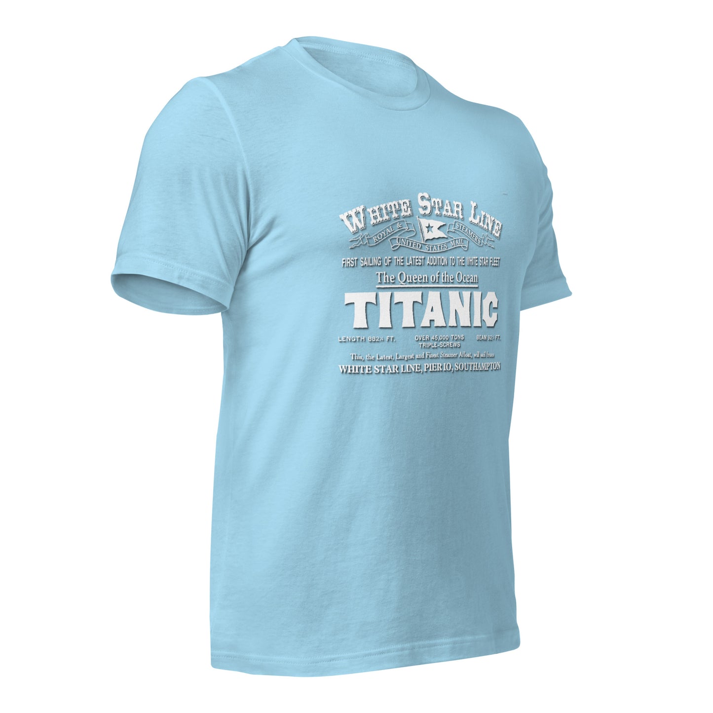 WHITE STAR LINE- Titanic Unisex t-shirt