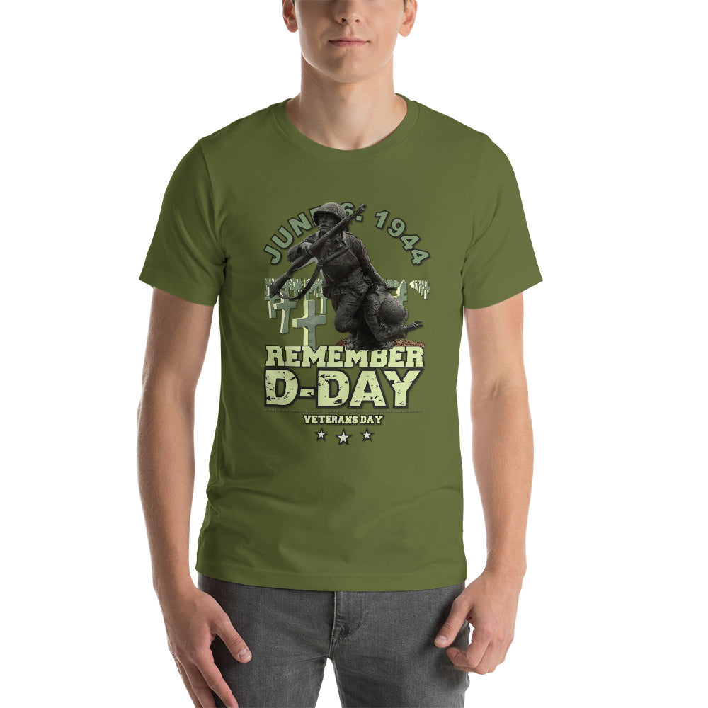 REMEMBER D-DAY 1944 Normandy T-shirt, Comancha D-Day T-shirts,D-DAY T-Shirts,