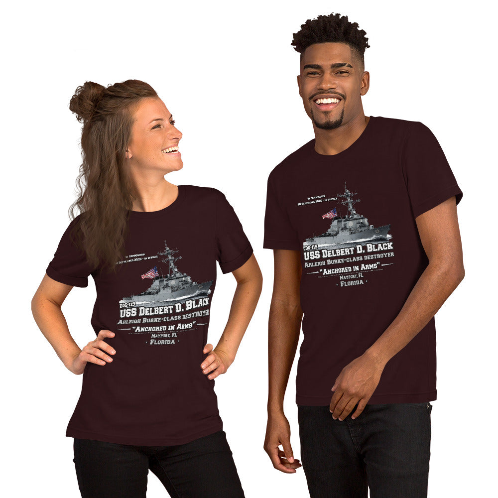 USS DELBERT BLACK DDG-119 Destroyer t-shirt