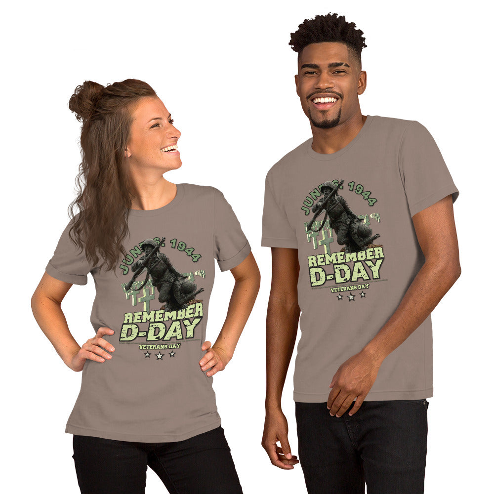 REMEMBER D-DAY 1944 Normandy T-shirt, Comancha D-Day T-shirts,D-DAY T-Shirts,