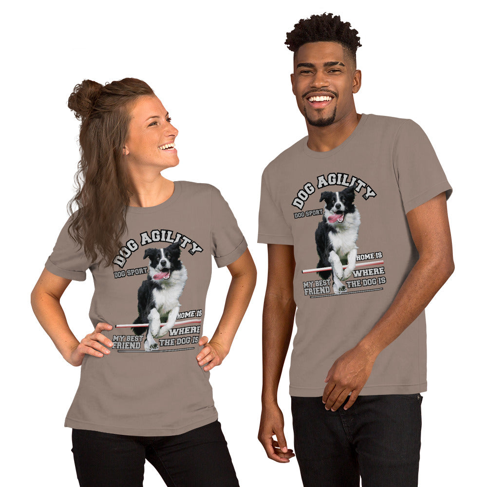 DOG AGILITY T-shirt,DOG AGILITY sport tee,DOG sports,comancha t-shirt,