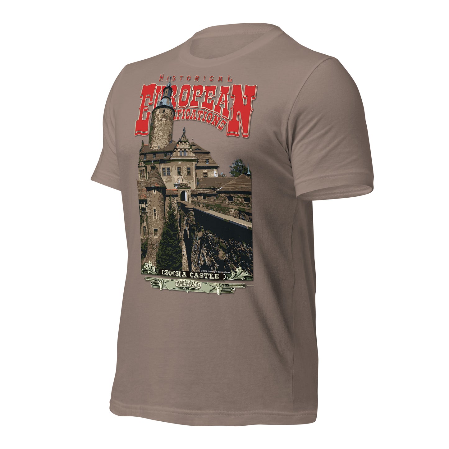 Zamek Czocha - Polskie zamki T-shirt