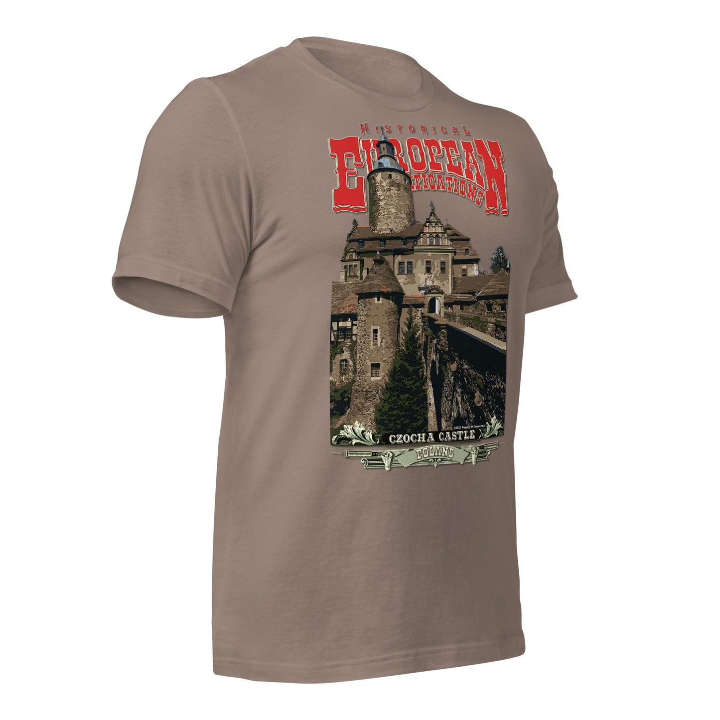Zamek Czocha - Polskie zamki T-shirt