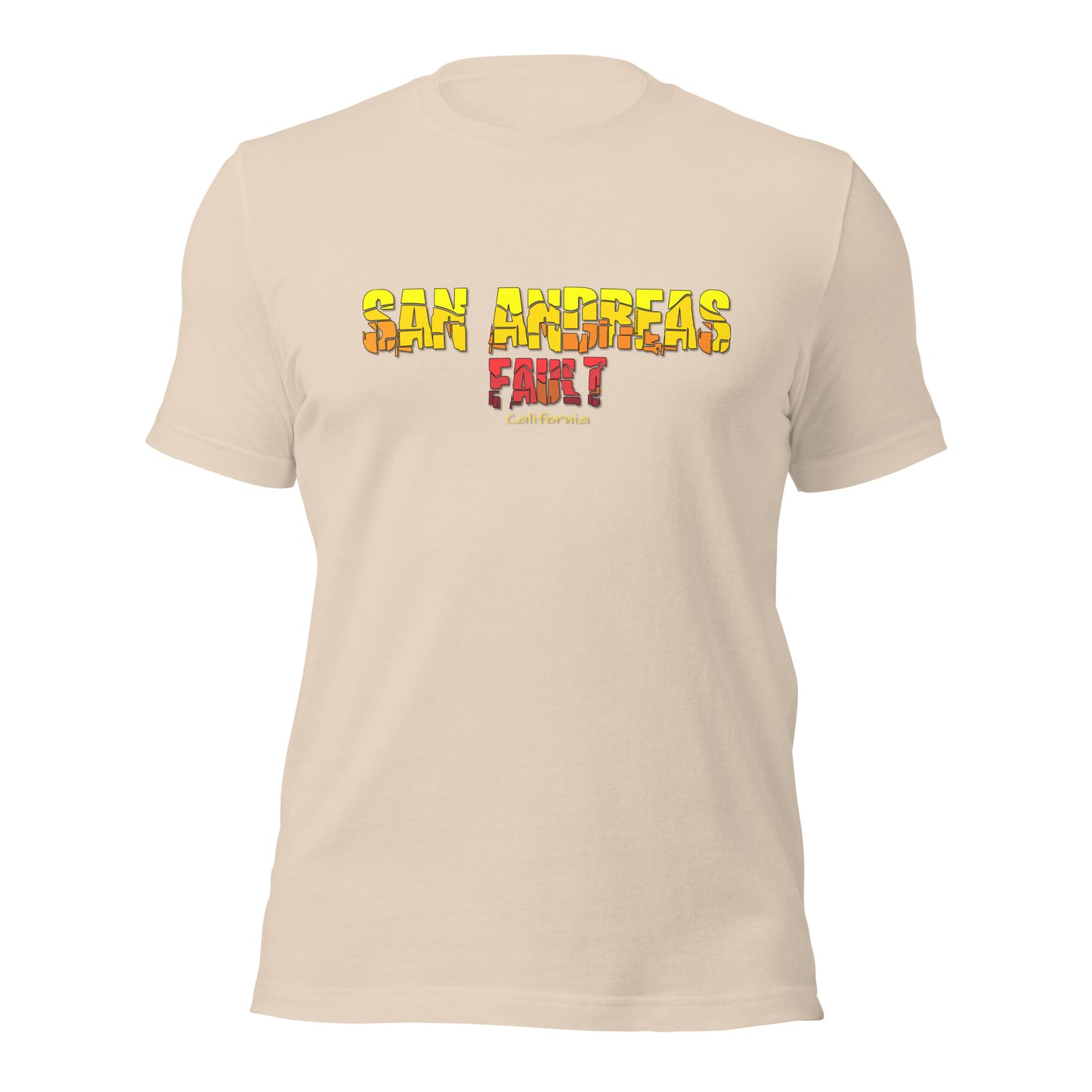 SAN ANDREAS FAULT California T-shirt
