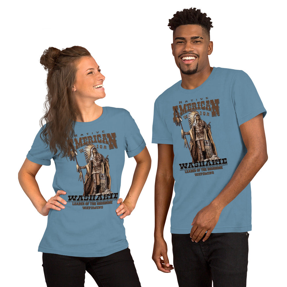 WASHAKIE SHOSHONE WARRIOR t-shirt