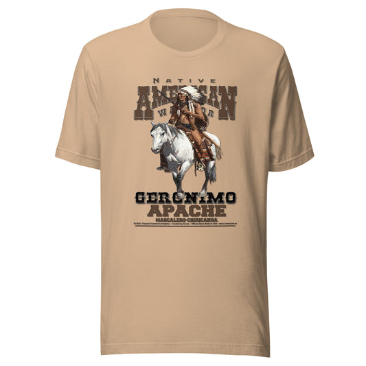 T-shirts with native Indians, T-shirts with Indian tribes, Comancha T-shirts,