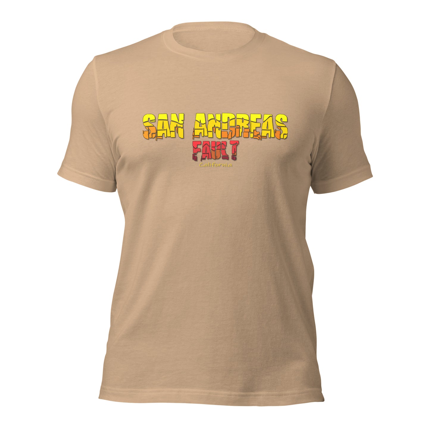 SAN ANDREAS FAULT California T-shirt