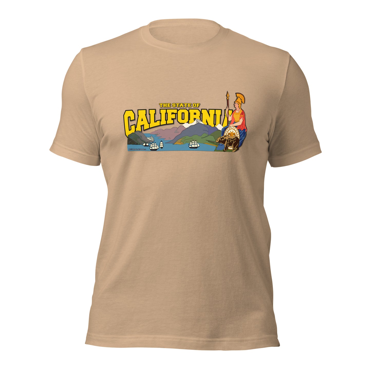 California t-shirt,The State Of California t-shirt, Comancha Graphics tee,State California t-shirt, Comancha Graphics,