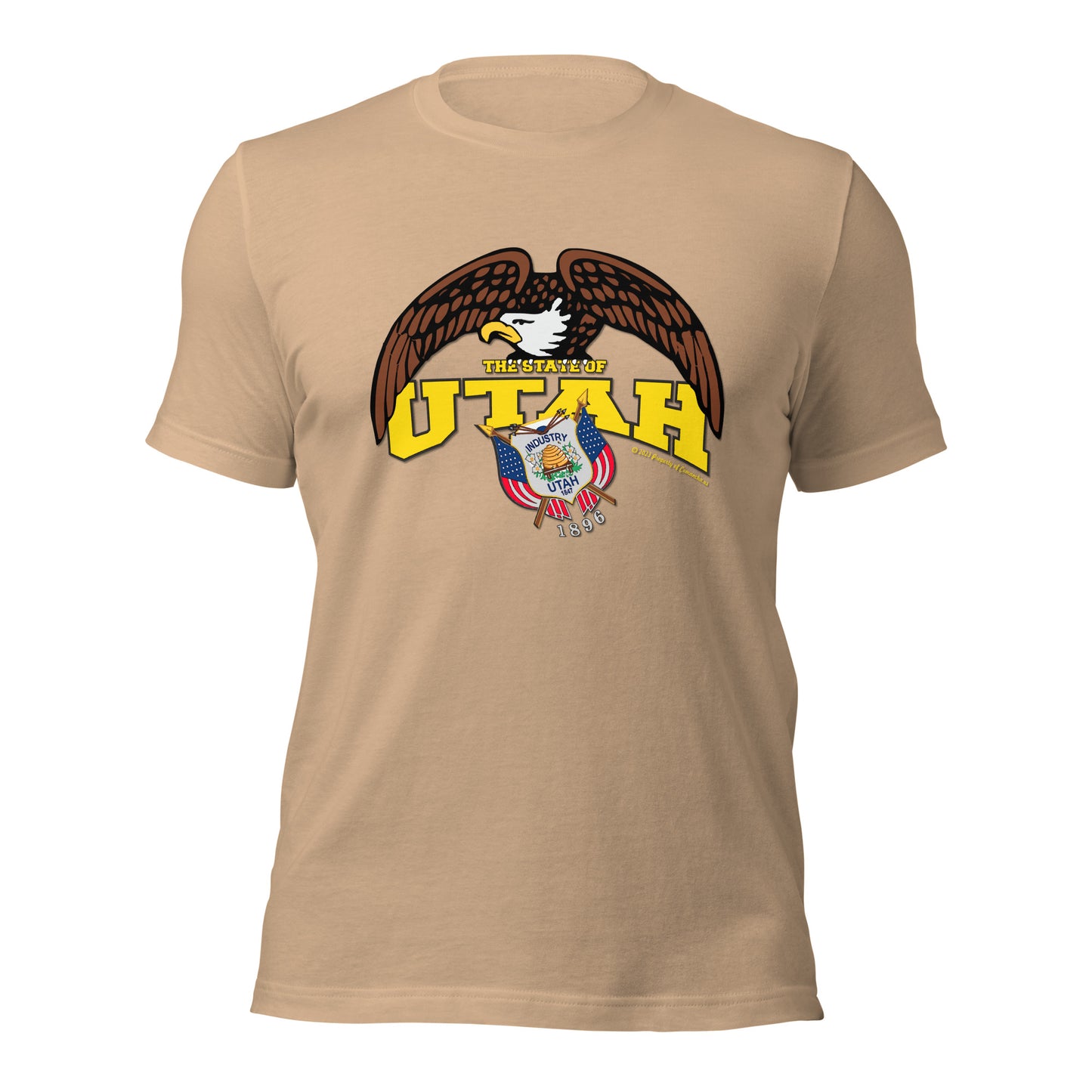 Utah state t-shirt,The State Of Utah t-shirt, Comancha Graphics tee,Utah t-shirt, Comancha Graphics,